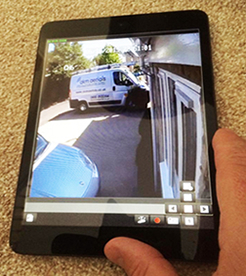 cctv on smartphone Melksham